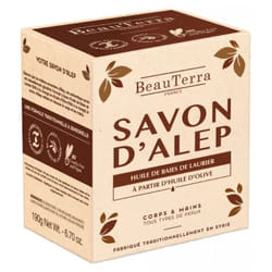 BeauTerra Savon Solide d'Alep 190 g