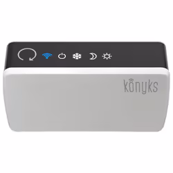 Contrôleur Connecté Pour Radiateur Électrique Konyks Ecosy, Compatible Alexa Et Google Home, Fil Pilote 6 Ordres, Voyants De Mode, Automatisations