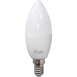 Konyks - Ampoule connectée Antalya E14 Max Easy - led rgb 16 ṁ de couleurs, 4.5W, blanc froid ou chaud, compatible avec Alexa ou Google Home, aucun