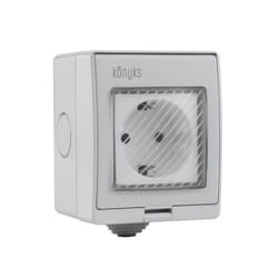 Konyks PLUVIOSE Easy Prise intelligente 3520 W Maison, Bureau Blanc