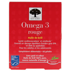 New Nordic Omega 3 Rouge 60 Gélules
