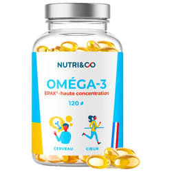 Nutri&Co Oméga 3 120 Capsules