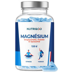 Nutri&Co Magnésium 120 Gélules