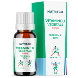 Nutri&Co Vitamine D Végétale 15 ml