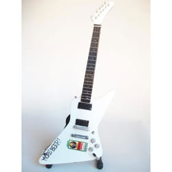 Guitare miniature - Metallica - Explorer - 25 cm - Vintage - Mixte