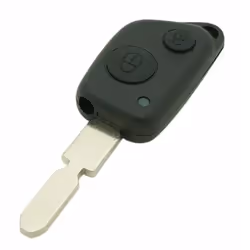 Coque Cle Adaptable Pour Psa 2 Boutons Lame Fraisee - KEYSKAR