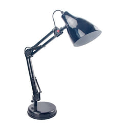 Lampe de bureau articulée noire - métal 120 mm Noire