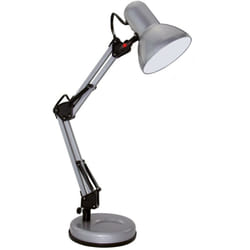 Gefom - Lampe de bureau articulée grise - métal