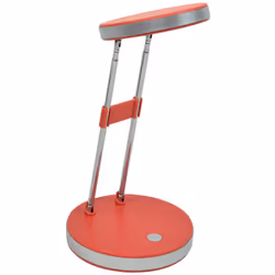 La lampe de bureau fonctionne à LED pour une basse consommation. Son pied plat offre à la fois esthétisme et praticité. Son c ...