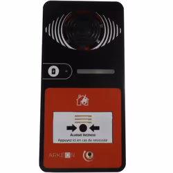 Lifebox LBXT4P2-N commutateur d'alarme incendie Sans fil 0,5 MHz Noir, Rouge