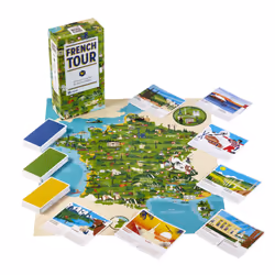 Cartamundi FRENCH TOUR - Un tour de France inoubliable en 66 étapes
