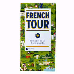 Cartamundi FRENCH TOUR - Un tour de France inoubliable en 66 étapes carte de jeu
