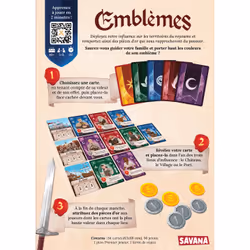 Blackrock Games EMBLEMES 20 min Jeu de société - Vue supplémentaire 4