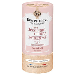 Respectueuse Mon Déodorant Naturel Fleur de Karité Bio 50 g