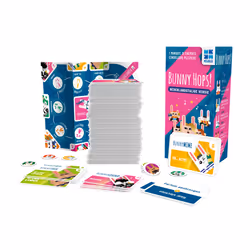MEGABLEU Bunny Hops! 20 min Jeu de cartes Fête