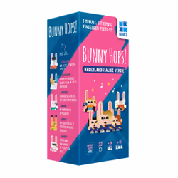 MEGABLEU Bunny Hops! 20 min Jeu de cartes Fête