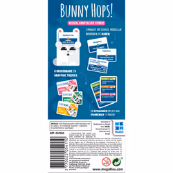 MEGABLEU Bunny Hops! 20 min Jeu de cartes Fête - Vue supplémentaire 4