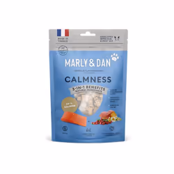 Marly & Dan Calmness Treats for Cat, Friandise, Chat, Adulte, Noix de coco, Saumon, Patate douce, 40 g
