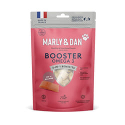 Marly & Dan Booster Omega 3 Treats for Dog Chien Friandise Saumon 50 g
