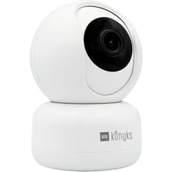 Konyks - Camini 2 Caméra de Surveillance intérieure WiFi Détection de mouvements et de Sons Sirène intégrée Notifications Smartphone Vision Nocturne
