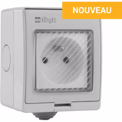 La Konyks Pluviose est bien plus qu'une simple prise électrique. C'est une révolution pour votre jardin, terrasse ou tout esp ...