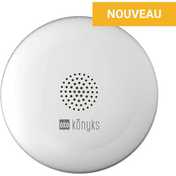 Konyks - Osafe - Détecteur de Fuite d'eau et d'Inondation Connecté WiFi 2.4 GHz, Bluetooth, Compatible Tuya Smart et Smartlife, 69x27,6 mm, IP67