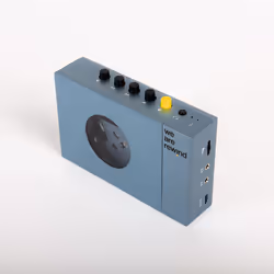WE ARE REWIND 252427 lecteur/enregistreur cassettes Lecteur de cassette portable 1 platine(s) Bleu
