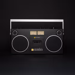 WE ARE REWIND GB-001 Curtis Lecteur de cassette portable 1 platine(s) Noir - Vue supplémentaire 2