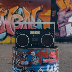 WE ARE REWIND GB-001 Curtis Lecteur de cassette portable 1 platine(s) Noir - Vue supplémentaire 7