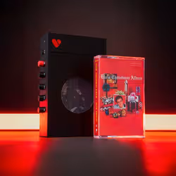 WE ARE REWIND Elvis Lecteur de cassette portable 1 platine(s) Noir, Rouge - Vue supplémentaire 6