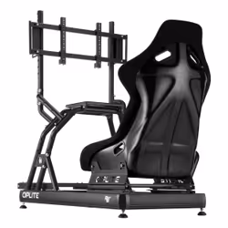 Oplite OP-R8-SMSB support d'écran plat pour bureau 144,8 cm (57") Noir - Vue supplémentaire 4