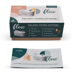 Box Flow - MORPHEE - Coaching audio - 256 séances de yoga pilates stretching - 10 à 40 min - Sans écran