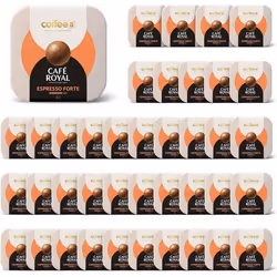 360 Boules de Café CoffeeB - ESPRESSO FORTE - 100% Compostables - Compatible avec machines CoffeeB by Café Royal