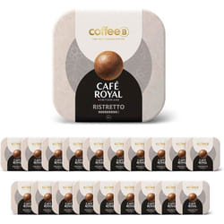 180 Boules de Café CoffeeB - RISTRETTO - 100% Compostables - Compatible avec machines CoffeeB by Café Royal