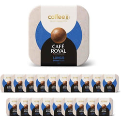180 Boules de Café CoffeeB - LUNGO - 100% Compostables - Compatible avec machines CoffeeB by Café Royal