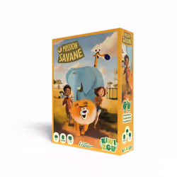 Blackrock Games MISSION SAVANE, Jeu de cartes, 5 an(s), 15 min, 15 min