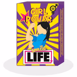 Blackrock Games SMILE LIFE extension GIRL POWER, Jeu de cartes, 12 an(s), 60 min, 60 min