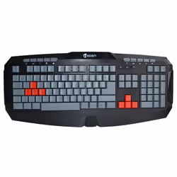 Clavier Gamer - HEDEN - AZERTY - 115 Touches - Rétroéclairé - USB
