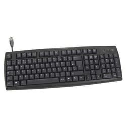 Clavier USB - HEDEN - 0-CLAUSBCA30 - AZERTY - 108 Touches - Filaire - Noir