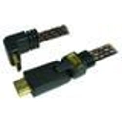Câble HDMI - Heden - 1.4 - 3M - Plat tissé - Plaqué OR - 4K