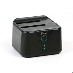 Station daccueil - Heden - Dock e-sata - USB 3.0 - Pour disques durs 2.5 et 3.5 - Noir