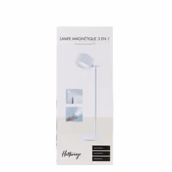 Lampe magnétique - Halterrego - 2-en-1 - Rechargeable - 1200mAh - Tactile