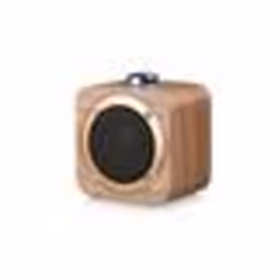 Enceinte Bluetooth Halterrego en bois  BT V5.0 RMS 3W   batterie rechargeable de 1200mAh.