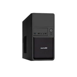 Boîtier Mini Tour avec alimentation 480W - MaxInPower BM1080CA00 - Noir - Micro ATX - 4 x USB 2.0