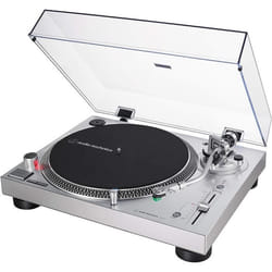 Platine Vinyle - AUDIO-TECHNICA - LP120XUSB - Entraînement Direct - USB - Argent