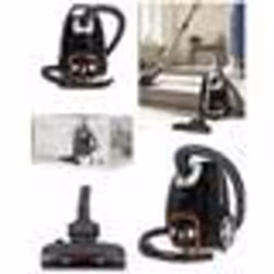 Aspirateur Traineau avec sac 700W Design Capacité 3L Combi Brosse Rayon ACTION 9m Filtre à air HEPA NOIR