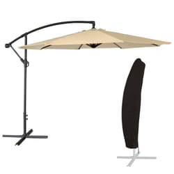 Happy Garden PAR541C-C parasol de terrasse Rond Beige