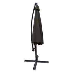 Happy Garden PAR541G-C parasol de terrasse Rond Gris