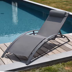 Happy Garden 1280GN chaise d'extérieur Gris - Vue supplémentaire 7