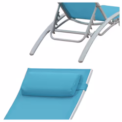 Happy Garden 1280BB chaise d'extérieur Bleu
